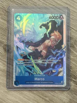 One Piece Card Game Marco PRB02-008 SR English - Image 1