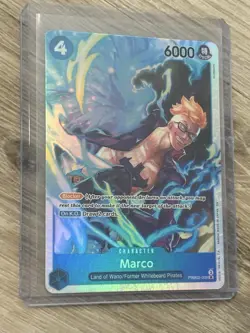 One Piece Card Game Marco PRB02-008 SR English - Image 3