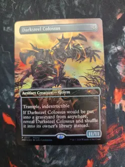 2024 MTG Magic the Gathering Unique and Misc Promo Foil #1 Darksteel Colossus - Image 1