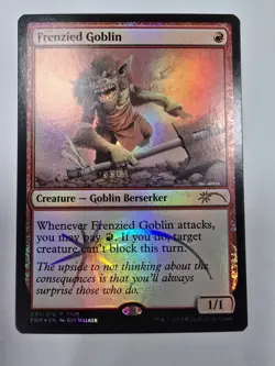 Frenzied Goblin FNM Promos Foil Magic The Gathering Mtg - Image 1