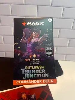 MTG - Outlaws of Thunder Junction - Commander Deck - Most Wanted - OPENED - Image 1