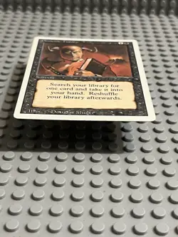 Magic the Gathering | Revised Edition | Demonic Tutor | #105 | LP | - Image 3