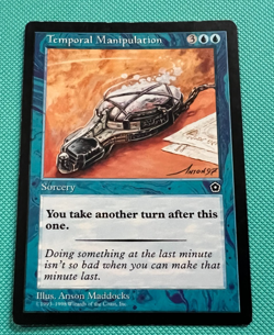 Temporal Manipulation - Portal Second Age - MTG - Magic the Gathering - Image 2