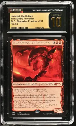 URABRASK THE HIDDEN *Phyrexian* Secret Lair Mythic CGC Pristine 10 MTG EDH - Image 1