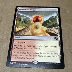 Magic The gathering - Sunbillow Verge - Aetherdrift - R 0264 NM Free Shipping - Image 1