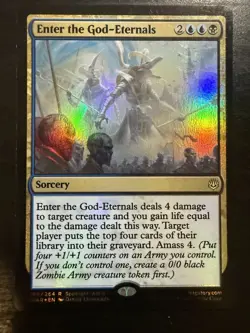 Enter the God-Eternals 196 - R - War of the Spark - Foil - MTG - LP - Image 1