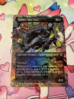 Spider-Man Noir (Borderless) [Marvel's Spider-Man] Foil Near Mint - Image 1