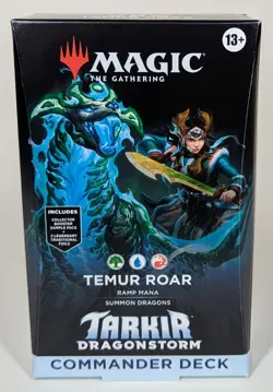 MTG Temur Roar Commander Deck | Tarkir Dragonstorm | Precon | Magic | TDC - Image 1