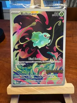 Bulbasaur 133/132 - Sealed Promo - Mega Evolution Stamped - Pokemon TCG - Mint C - Image 1