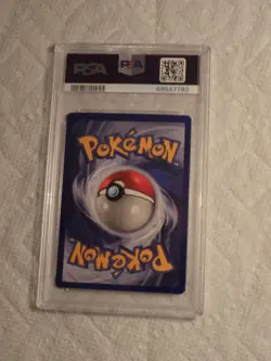 1999 POKEMON PSA 8 NM/MT FOSSIL DRAGONITE HOLOFOIL #4 - Image 2