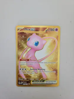 Pokemon TCG Scarlet & Violet 151 Mew ex # 205 / 165 Hyper Rare Near Mint - Image 1