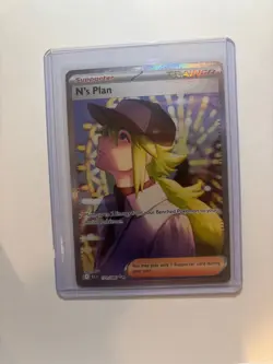 2025 Pokemon English Black Bolt N's Plan 170/086 Special Illustration Rare SIR - Image 2