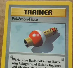 Pokemon-Flote (Pokemon Flute) 86/102 Base Set 1st Edition German Trainer - Image 2