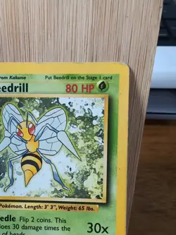 Beedrill 17/102 - Base Set - Rare Non Holo - 1999 Pokemon MP - Image 5