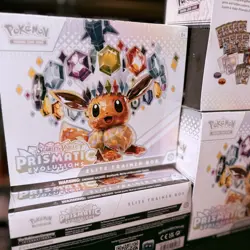 (LOT 4x SEALED) Prismatic Evolutions ETB ‼ Elite Trainer Box Pokemon TCG SV - Image 3