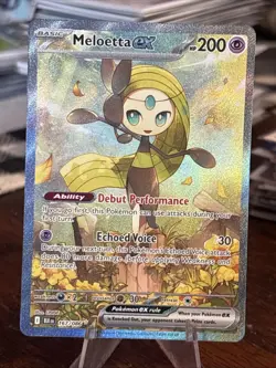 Meloetta ex 167/086 SIR Illustration Rare Black Bolt Pokemon English - NM 🔥 - Image 1