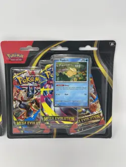 Lot Of 2 Pokemon TCG ME01 Mega Evolution 3 Pack Blisters Sealed Bundle - Image 3