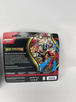 Lot Of 2 Pokemon TCG ME01 Mega Evolution 3 Pack Blisters Sealed Bundle - Image 5