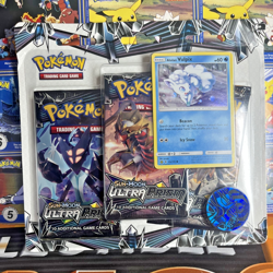 Pokemon Sun & Moon Ultra Prism 3-Booster Pack Blister - Image 1