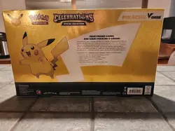 Pokemon TCG Celebrations Special Collection Box Pikachu V-Union Factory Sealed - Image 5