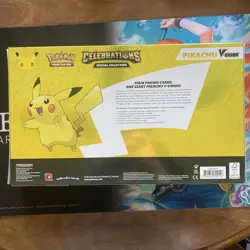 Pokemon Celebrations 25th Anniversary Pikachu V-union Premium Collection Sealed 820650809156 - Image 2