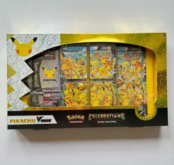 Pokemon Celebrations 25th Anniversary Pikachu V-union Premium Playmat Collection 820650809897 - Image 1