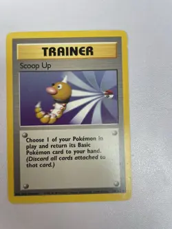 1999 Pokemon, Base Set, #78/102 Scoop Up, Rare - Image 1