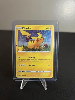 Pokemon TCG General Mills 25th Anniversary Pikachu #SWSH039 Black Star Promo - Image 3