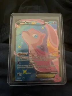 Pokemon TCG Mew EX RC24/RC25 Legendary Treasures Full Art/ Damaged - Image 1