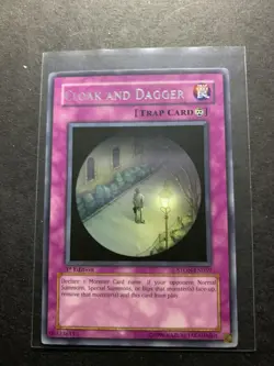 Yugioh - Cloak and Dagger (Rare) (1st Edition) - STON-EN059 (P) - Image 1