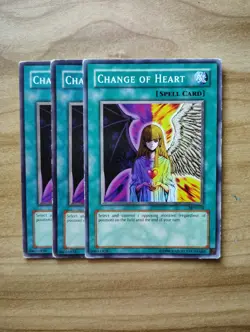 Yu-Gi-Oh! - Change Of Heart 3X - Full Playset - Image 1