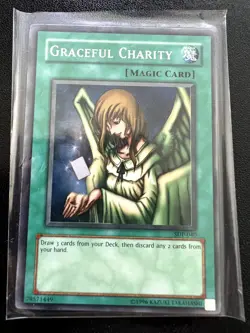Graceful Charity Super Rare Starter Deck: Pegasus Unlimited SDP-040 NM - Image 1