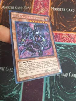 Yu-Gi-Oh! TCG D/D/D Dragon King PendragonYS15-ENL00 Secret Rare 1st Edition NM - Image 2