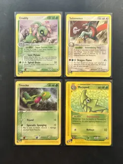 TCG Pokemon English Vintage Card lot of 4 Cradily 3/100 Sandstorm Holo, E-Reader - Image 1