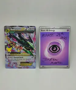 M Rayquaza EX 76/108 Celebrations Classic Holo Pokemon Card - MINT - Image 1