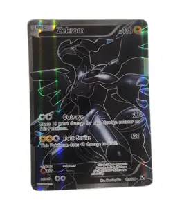 Pokemon Zekrom #114 (1st Full Art Card Ever!) - Black and White (BLW) DAMAGED - Image 1