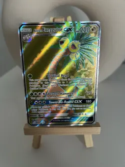 Pokemon Card 107/111 Alolan Exeggutor GX - Crimson Invasion - Image 1
