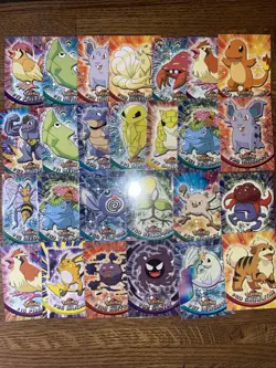 90 Card Vintage Pokemon Topps Lot #1 - Image 2