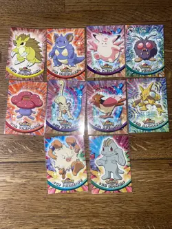 90 Card Vintage Pokemon Topps Lot #1 - Image 4