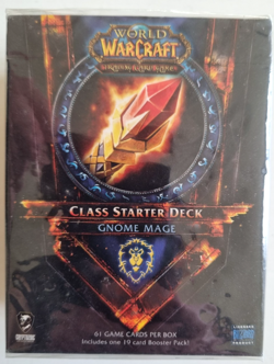 WoW TCG Gnome Mage Class Starter Deck sealed 61 game cards booster pack loot - Image 1