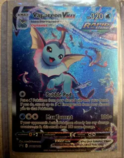 Vaporeon VMAX SWSH182 SWSH: Sword & Shield Promo Cards Holo - Image 1