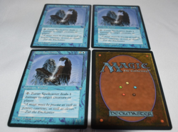Magic card MTG 4 x Zuran Spellcaster Blue Creature Ice Age 1995 Edward Beard Jr. - Image 3