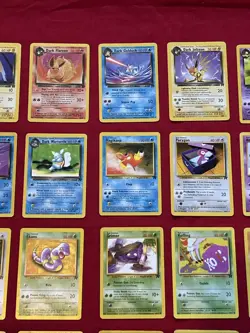 Team Rocket Pokemon Cards X46 Vintage (P15) - Image 3