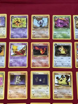 Team Rocket Pokemon Cards X46 Vintage (P15) - Image 4