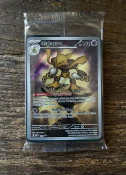 Pokemon TCG Alakazam 009 Black Star Promo Card SEALED NM - Image 1