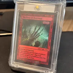 Divorced Dads: Court of Chaos the Ring of Darkness Holo Card (Holo Serialized) - Image 1