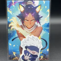 Yoruichi Shihoin Anime Waifu Card Doujin ACG Goddess Holo - Image 2