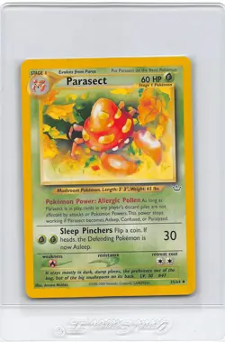 PARASECT 35/64 - Neo Revelation - VINTAGE WOTC Pokemon Card - NM/LP - Image 1