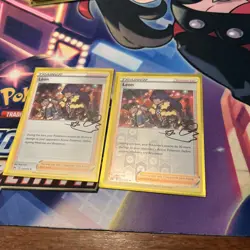 Pokemon TCG Leon Crown Zenith 134/159 Holo And Reverse Holo Rare 2 Cards - Image 1