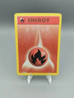 Basic Fire Energy 033/034 Trading Card Game Classic Holo - Image 1